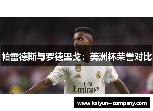 帕雷德斯与罗德里戈：美洲杯荣誉对比