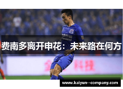 费南多离开申花：未来路在何方